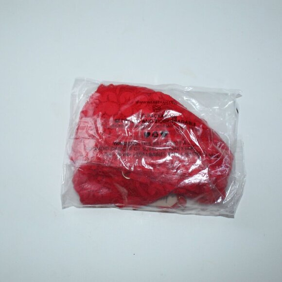 Chase HAHround Lace Teddy in Blood Orange Size Large - Picture 4 of 4